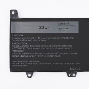 0JV6J-batterij voor DELL Inspiron 11-serie laptopbatterij