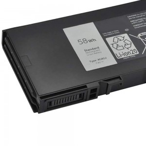 Notebook-batteri 7400mAh kompatibelt med [DELL] Latitude 12 Rugged Extreme 7204, Latitude 7204 ersätter 3NVTG, 8G8GJ
