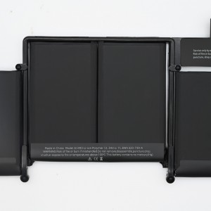 Batterie d'ordinateur portable A1493 pour batterie Macbook Pro Retina A1502