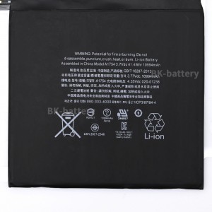 A1754 battery for ipad pro 12.9 2017 2ST GEN A1670 A1671 A1821