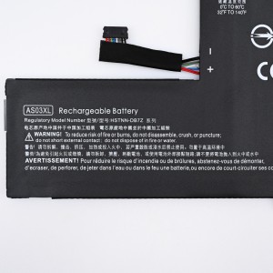 HP Chrome बुक 11 G5 EE सीरीज बैटरी के लिए AS03XL लैपटॉप बैटरी