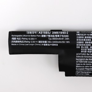 Batterie d'ordinateur portable AS16B5J AS16B8J pour batterie ACER ASPIRE F5-573G E5-575G-53VG