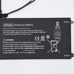 Bateria de notebook AT02XL AT02025XL para bateria de mesa HP Elitepad 900 G1