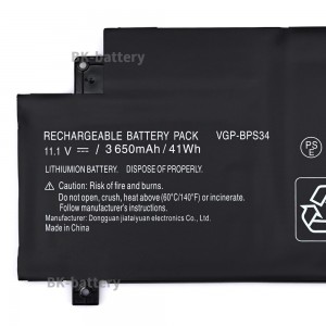 VGP-BPS34 BPS34 Laptop Battery For Sony VAIO Fit 15 VAIO Fit 14 SVF14A SVF15A Touch Series laptop