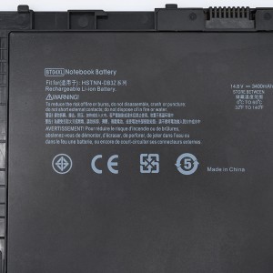 BT04XL BT04 แบตเตอรี่สำหรับ HP EliteBook Folio 9470 9470M Series แบตเตอรี่แล็ปท็อป