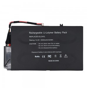 Bateria portátil EL04XL EL04 para HP Envy 4 SLEEKBOOK PC 4-1005XX SLEEKBOOK 4-1001TU NB 4-1043CL IB3R 4 bateria