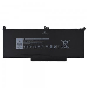 F3YGT Batterij voor Dell Latitude 7480 7390 7280 7290 7380 7490 E7280 E7480 E7490 Serie laptop batterij
