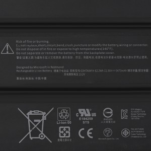 G3HTA041H G3HTA040H Batterij Voor Microsoft Surface BOEK 2 15 Inch 1813 1793 TOETSENBORD BASE batterij