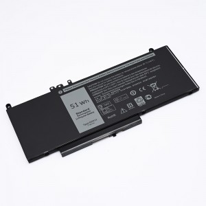 Batterie d'ordinateur portable G5M10 pour Dell Latitude 14 E5450 Latitude 15 E5550 Latitude 12 E5250 P48G batterie d'ordinateur portable