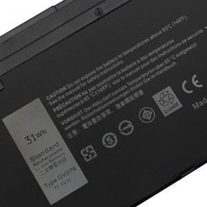 Batería para portátil GVD76 para Dell latitude E7240 E7250 7250 VFV59 J31N7 KWFFN batería para portátil