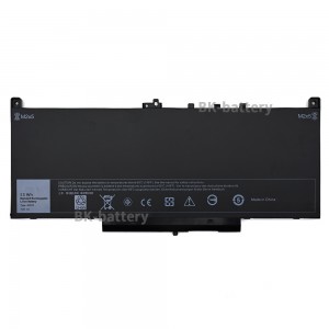 J60J5 Laptop Battery For Dell Latitude 12 E7270 E7470 High quality Laptop Battery 7.6V 55Wh Replacement