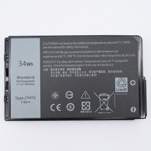 डेल लैटीट्यूड के लिए J7HTX लैपटॉप बैटरी 12 7202 7212 7220 रग्ड एक्सट्रीम टैबलेट सीरीज लैपटॉप बैटरी