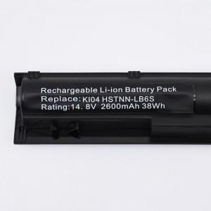 Batterie d'ordinateur portable KI04 pour batterie HP Pavilion 14 15 17 Gaming NB Series