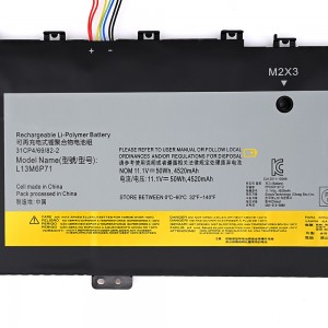 L13M6P71 Laptop Battery for Lenovo Yoga 2 13 L13S6P71 121500229 laptop battery