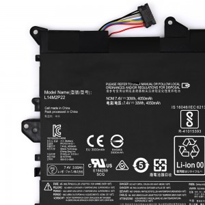 L14M2P22 battery for Lenovo Flex 3-1120 1130 L14M2P22 L14S2P21 Notebook Battery L14M2P22 L14S2P21 laptop battery