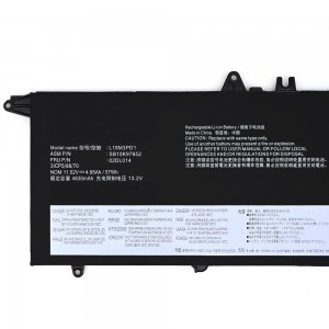 L18M3PD1 Battery For Lenovo ThinkPad T14S T490S T495S Series L18M3PD1 L18C3PD1 L18L3PD1 L18M3PD2 02DL013 02DL014 02DL016 SB10K97654 SB10K97652 SB10K97651 laptop battery