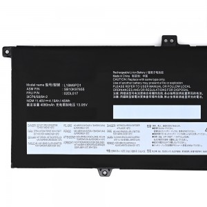 L18M6PD1 Battery for Lenovo ThinkPad X390 X395 L18M6PD1 L18L6PD1 L18C6PD1 02DL019 02DL017 02DL018 SB10K97656 SB10K97655 SB10K97657 laptop battery