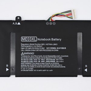 HP स्ट्रीम 11 स्ट्रीम 13 सीरीज बैटरी के लिए ME03XL लैपटॉप बैटरी