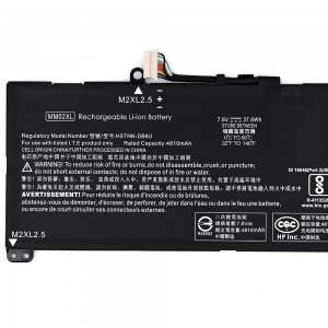 Baterai Laptop MM02XL untuk Hp Pavilion 13 seri MM02XL HSTNN-IB8Q L27868-1C1