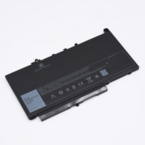 Bateria de notebook PDNM2 579TY F1KTM V6VMN J60J5 para Dell Latitude 12 E7270 P26S001 E7470 P61G001 Series Ultrabook bateria de notebook