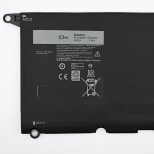 PW23Y TP1GT RNP72 laptopbatterij voor Dell XPS 13-serie laptopbatterij