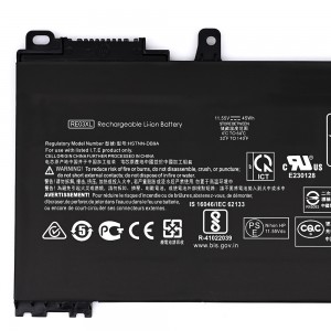 RE03XL Batterie d'ordinateur portable pour HP ProBook 430 G7 440 G6 G7 445 G6 450 455 ZHAN 66 14 G2 G3 15 G2 RE03XL RF03XL