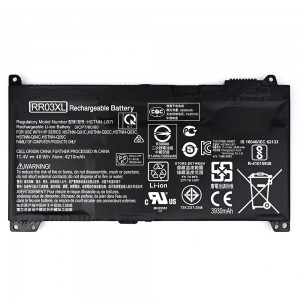 Batería para portátil RR03XL para HP ProBook 430 440 450 455 470 G4 MT20 Series RR03048XL HSTNN-UB7C HSTNN-I74C 851477-541 851610-850