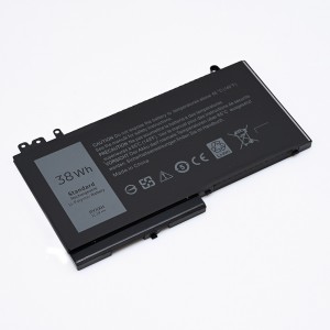 Batería para portátil RYXXH 9P4D2 YD8XC 5TFCY VVXTW VY9ND R5MD0 para Dell Latitude 12 5000 E5250 Latitude E5450 Latitude 11 3150 3160 Series, batería para portátil