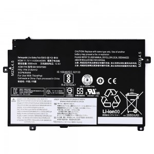 SB10K97569 01AV412 laptop battery for Lenovo ThinkPad E470 E470C E475 series SB10K97568 SB10K97570 01AV411 01AV413 battery