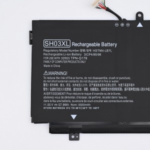 SH03 SH03XL CN03 CN02XL लैपटॉप बैटरी HP स्पेक्टर x360 ENVY 13 सीरीज लैपटॉप बैटरी के लिए