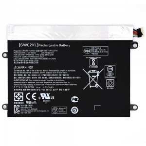 Battery Glúine SW02XL do HP Leabhar nótaí X2 10-P018WM 10-P x2 210 G2 Sraith HSTNN-IB7N HSTNN-LB7N TPN-Q180 TPN-Q181 859470-1B1