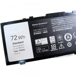 Laptop Batterij voor Dell Precision 15 7510 7520 17 7710 7720 M7510 M7710 Serie M28DH 1G9VM T05W1 451-BBSB 451-BBSF GR5D3 RDYCT 11.4V 6Cell