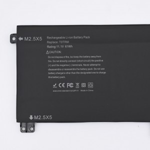 डेल प्रेसिजन M3800 XPS 15 9530 सीरीज लैपटॉप बैटरी के लिए T0TRM लैपटॉप बैटरी