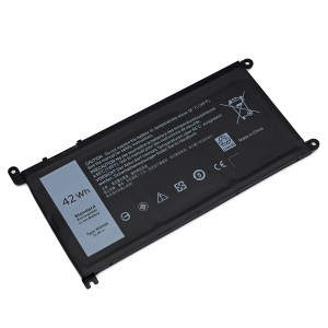WDX0R Laptop Battery for dell Inspiron 15 7579 7569 5578 5565 5567 5568 5570 5775 5579 7560 7570 13 5378 5368 7375 7368 7378 17 5765 5767 5770 Series laptop battery