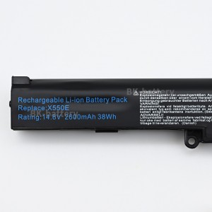 A41-X550E Laptop Battery for Asus A450J A450JF D451V K450J K550D K550DP K550E X450J X450JF Laptop Battery